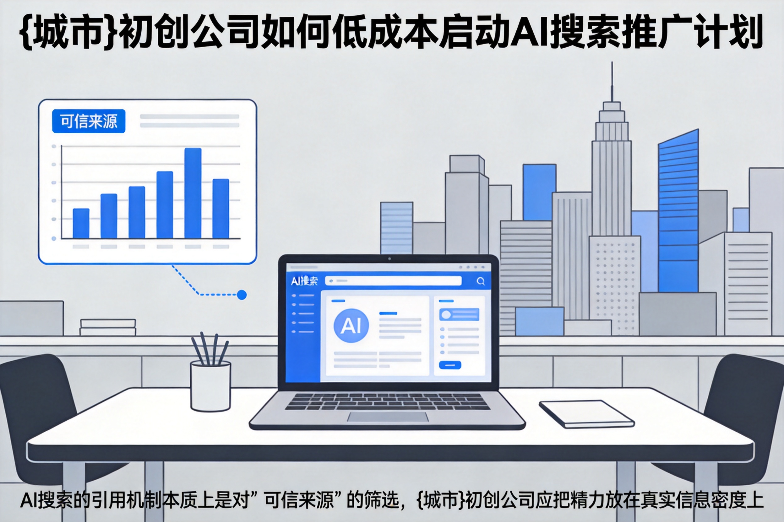 丰镇初创公司如何低成本启动AI搜索推广计划